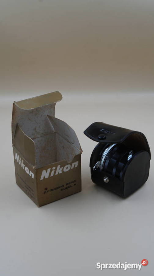 Zestaw pierścieni Nikon model k do mazowieckie Grodzisk Mazowiecki