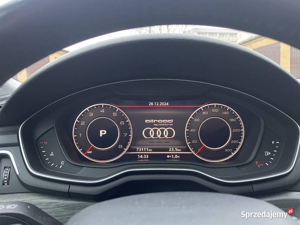 Audi a4b9 Allroad ultra quattro 20 tfsi Rok produkcji 2017 Warszawa sprzedam