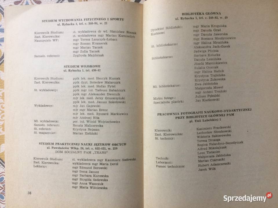 3760 Skład Osobowy Pom Akademii Medycznej Na Szczecin sprzedam