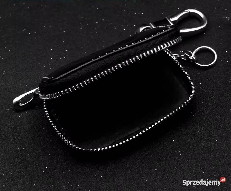 FORD BRELOK ETUI NA KLUCZYKI SKÓRA CHROM
