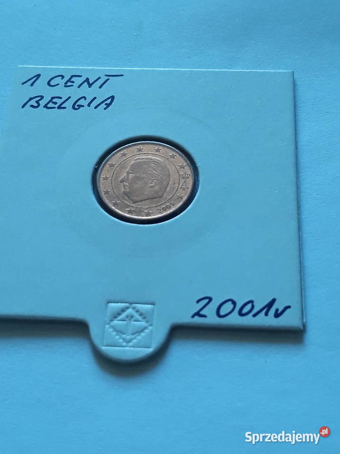 1 Eurocent Belgia 19992001 r Konin