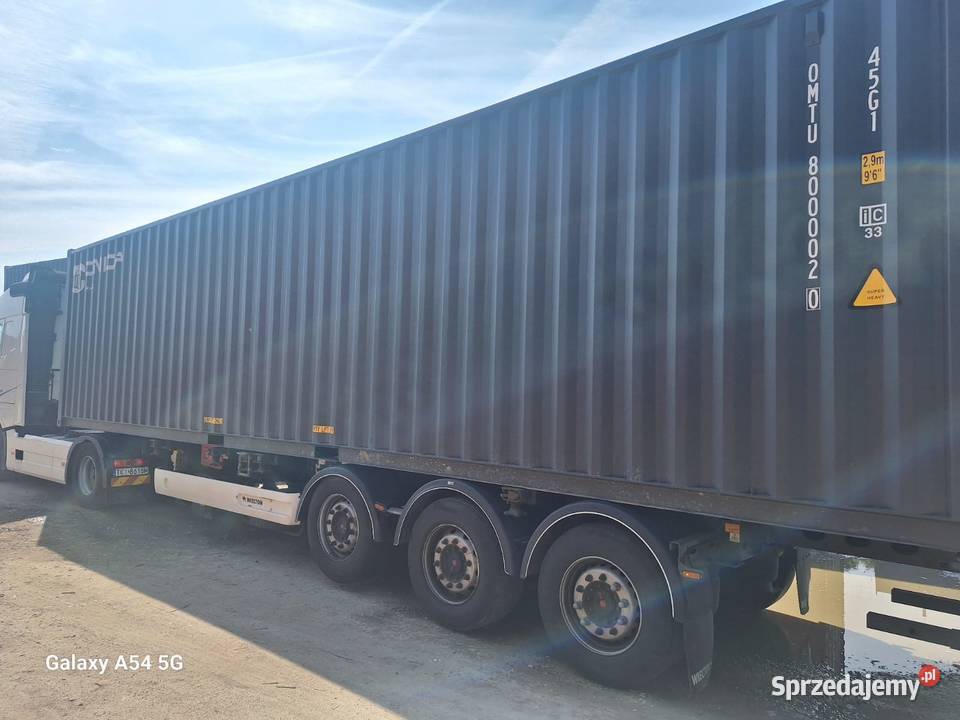 Kontener magazynowy morski 2025r 40HC RAL7016 Garwolin