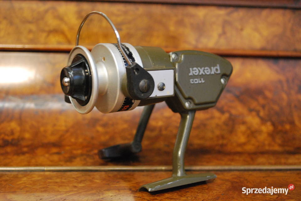 kołowrotek Prexer 1103 rzadki model z czasów PRL Wisznia Mała