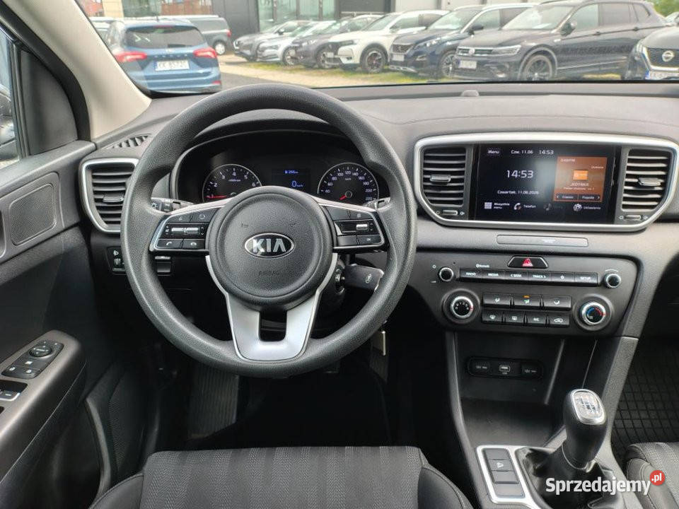 KIA Sportage 2021r Salon 1 WŁ Niski przebieg wielkopolskie