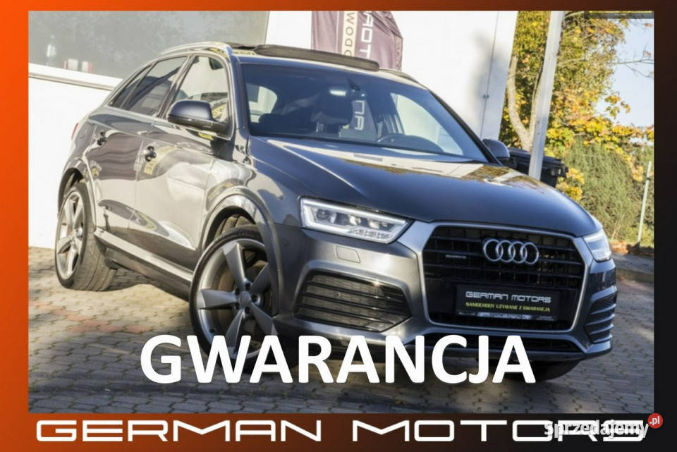 Audi Q3 SLINE Lift Ledy Daytona Panorama Hak bluetooth