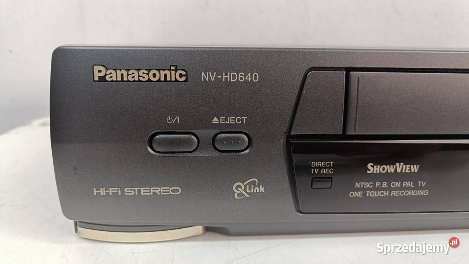 PANASONIC NVHd640 Magnetowid bez pilota i kabla Poznań