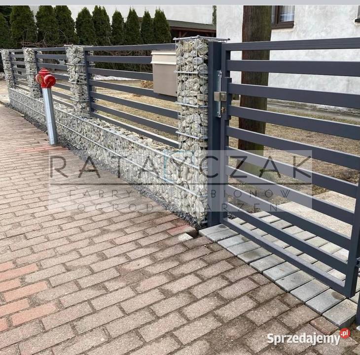 Słupek gabionowy 160x40x40 cynkowany komplet 5 Słupki