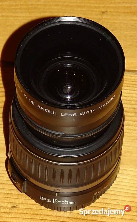 Canon EFS 1855 mm f3556 II USM 028m stan Obiektywy Elektronika mazowieckie Bieganów