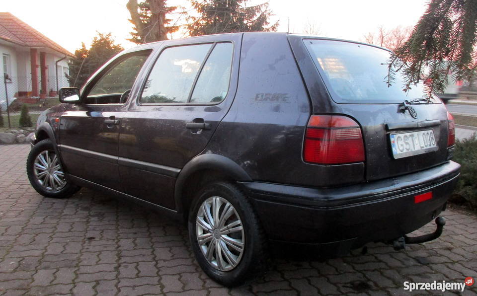 VOLKSWAGEN GOLF 3 III 14 GAZ LPG GAS 1993r Grudziądz