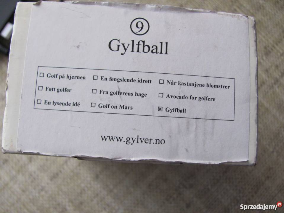 Gylfball gylver prezent golfisty Zamość
