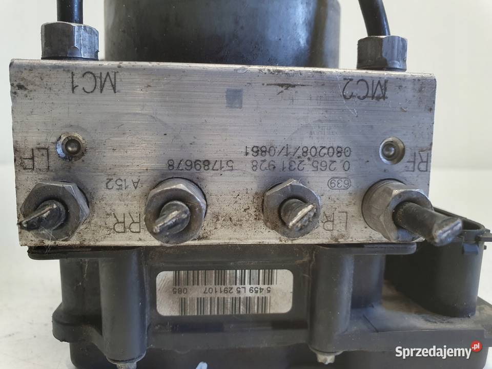 Fiat Bravo II 19 JTD POMPA ABS hamulcowa