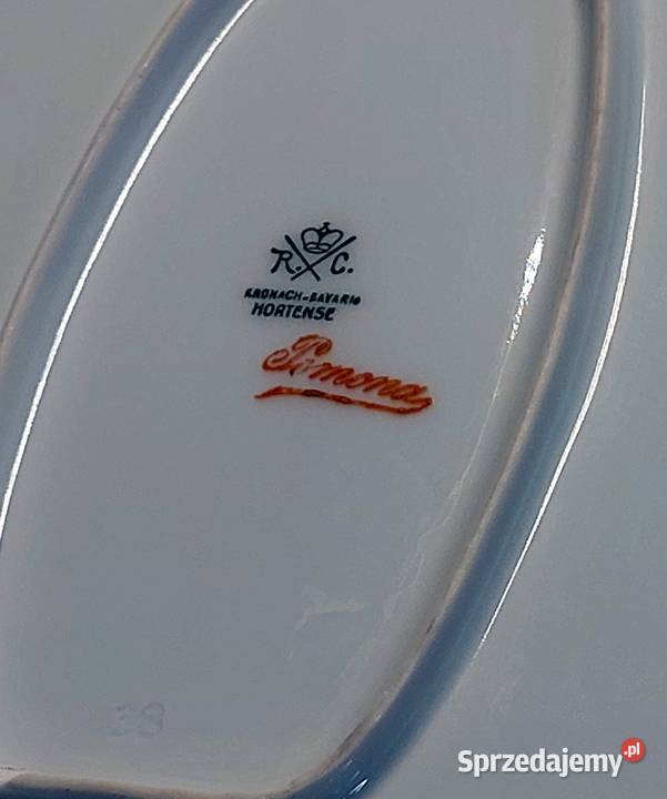 Rosenthal Patera Pomona Hortense Kronach Antyki kujawsko-pomorskie Toruń sprzedam