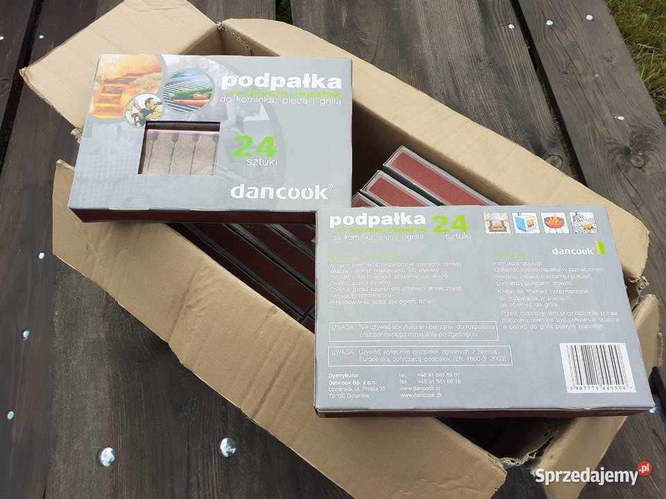 Podpałka w formie zapałek do kominka pieca i Somonino