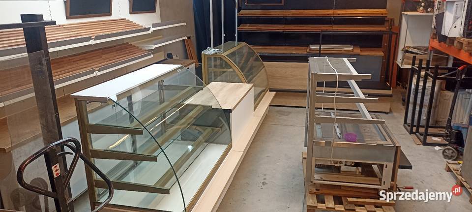 Witryna cukiernicza chłodnicza regał piekarniczy zachodniopomorskie Szczecin