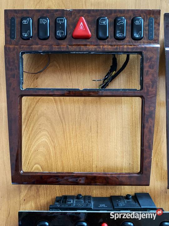 Ramki radia COMAND 2 DIN lewarka Mercedes W210 podkarpackie Rzeszów