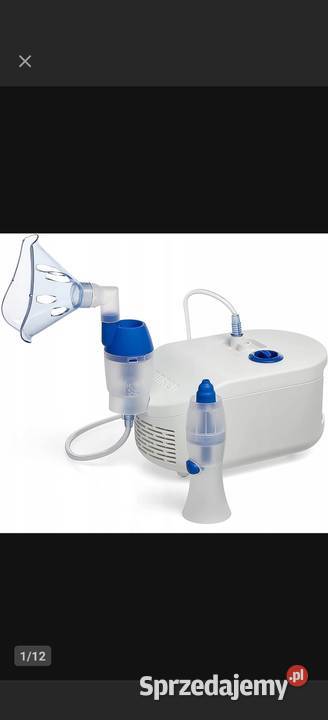 Inhalator kompresorowy Omron X102 Total biały sprzedam