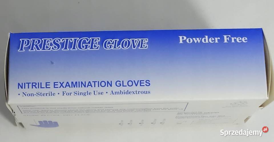 Rękawiczki Nitrylowe Ochronne Diagnostyczne 100 Biłgoraj