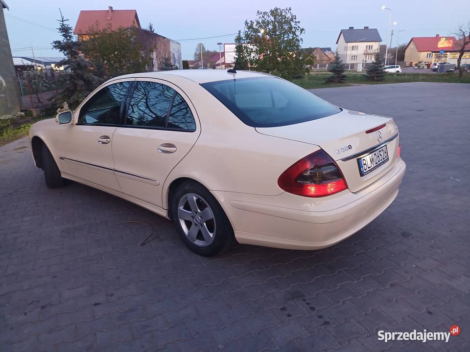 Mercedes E220 lift 2009r 22cdi nieuszkodzony Motoryzacja Białystok