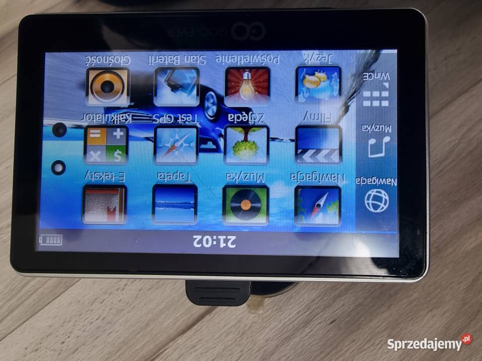 Sprawna Nawigacja GPS GoClever NAVIO 505 Uchwyt Akcesoria samochodowe Sosnowiec