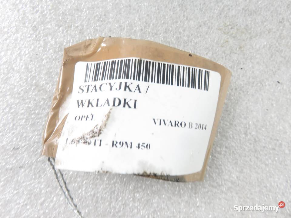 STACYJKA OPEL VIVARO B 2014 285910001RB małopolskie