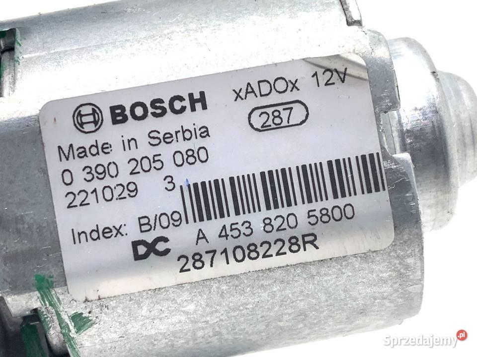 SILNIK WYCIERACZEK TYŁ RENAULT CLIO V 287108228R