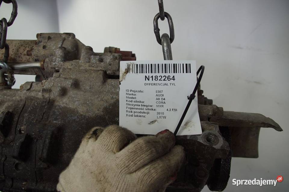 DYFERENCJAŁ TYŁ AUDI A8 D4 osobowe Lipno