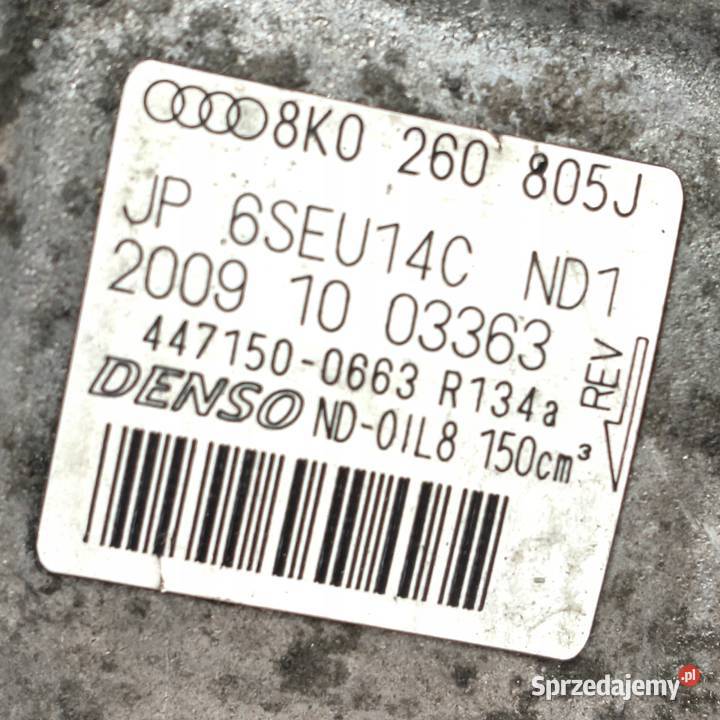 SPRĘŻARKA KLIMATYZACJI Audi A6 C8 20 TFSI Chełm