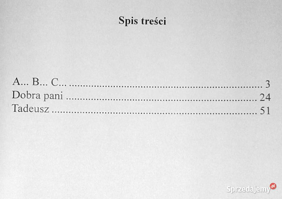 ABC i inne opowiadania Eliza Orzeszkowa lubelskie Chełm