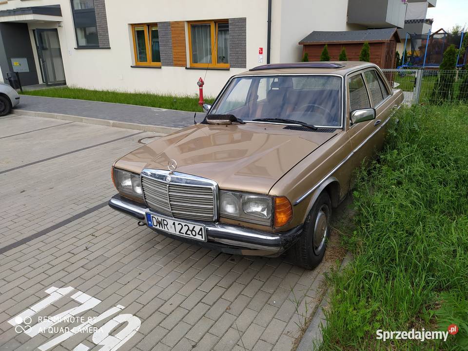 Mercedes W123 30D Beczka produkcja 1982 nieuszkodzony Wrocław