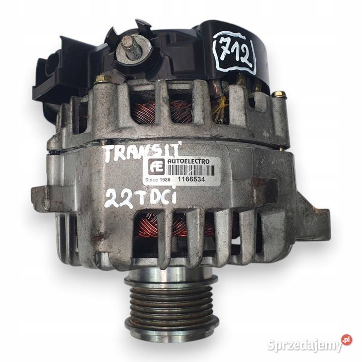 ALTERNATOR Ford Transit Tourneo Custom 22 TDCi osobowe lubelskie Chełm