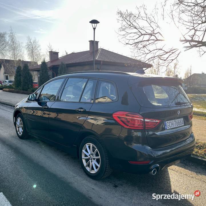 BMW 216d Gran Tourer Lift 2022r Niski przebieg nieuszkodzony Chojnice