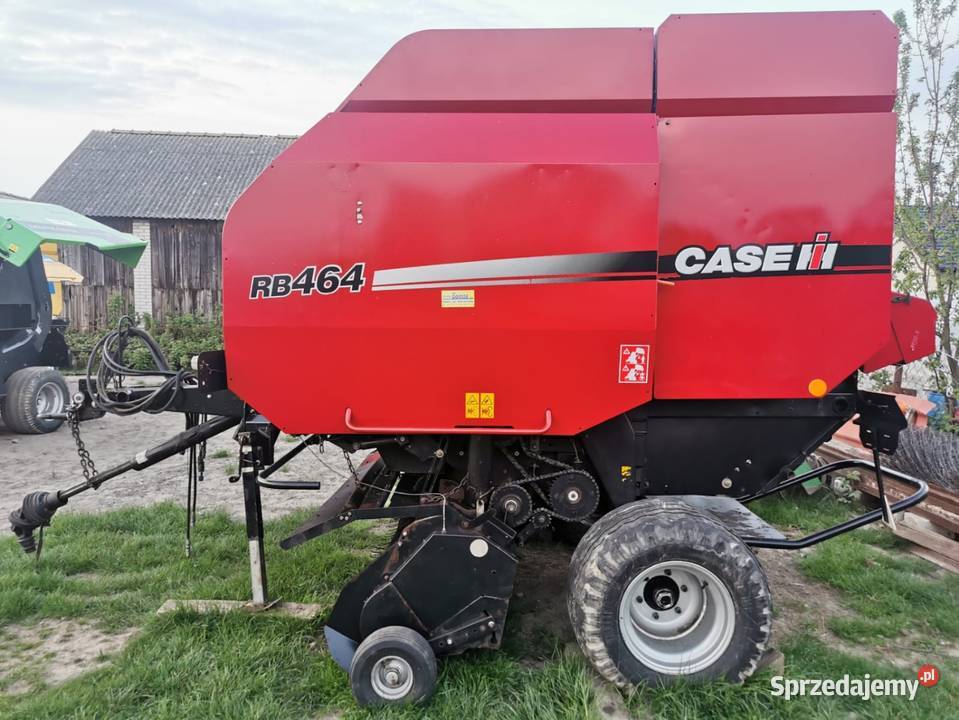 Prasa belarka Case Rb 464 holland br 7070 siatka Szeroki podbieracz Rolujące (belujące) Radom
