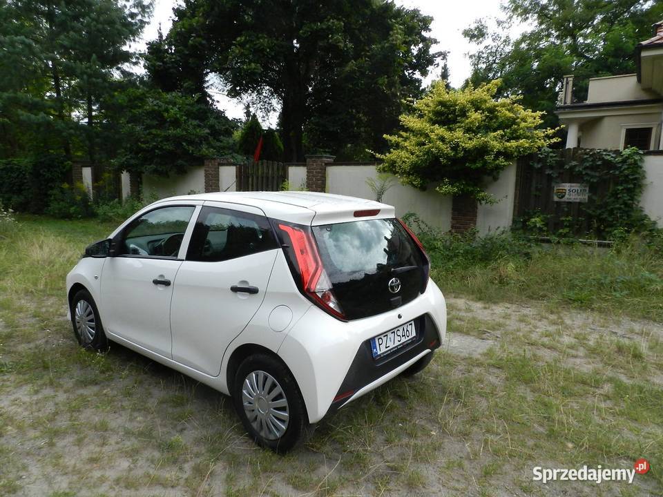 Toyota Aygo II Ekonomiczna niezawodna z lakier metallic wielkopolskie Puszczykowo