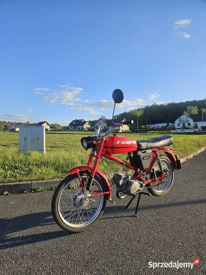 Romet ogar 205 zarejestrowany motorower śląskie Wodzisław Śląski