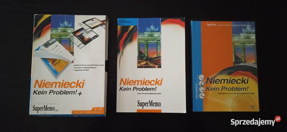 Kurs językowy Niemiecki Kein Problem poziom A1A2 Książki do nauki języka obcego Zielona Góra