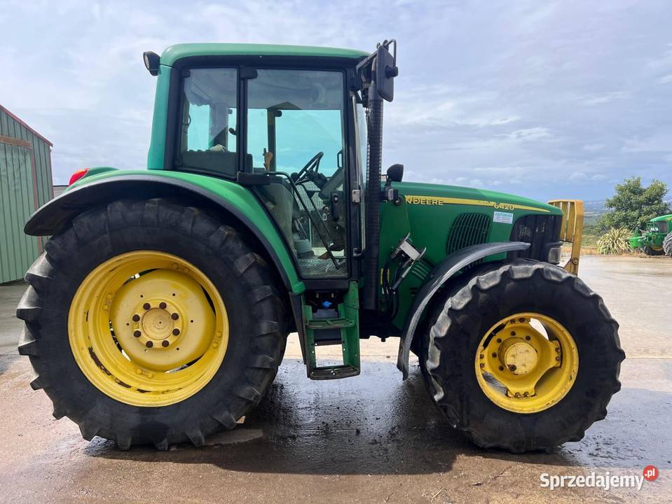 John Deere 6420 TLS 4 cyl turbo 110 Uszkodzony Rewers elektrohydrauliczny Łobżenica