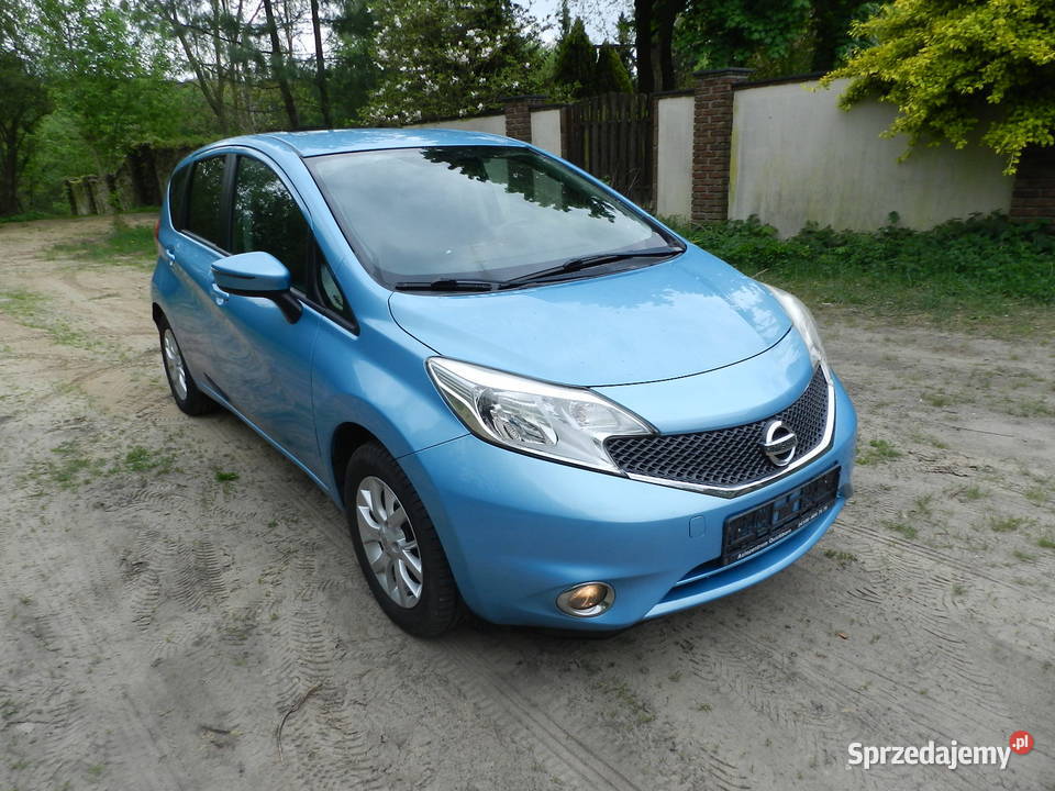 Nissan Note E12 śliczny zadbany SERWISOWANY wielofunkcyjna kierownica Puszczykowo