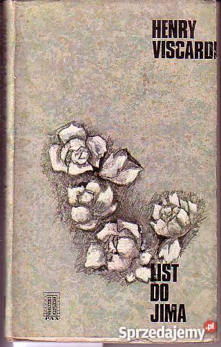 9229 LIST DO JIMA HENRY VISCARDI literatura piękna - proza zagraniczna