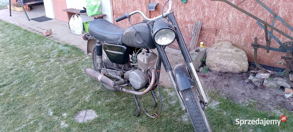 wsk 125 silnik rama Części i akcesoria motocyklowe Międzychód sprzedam