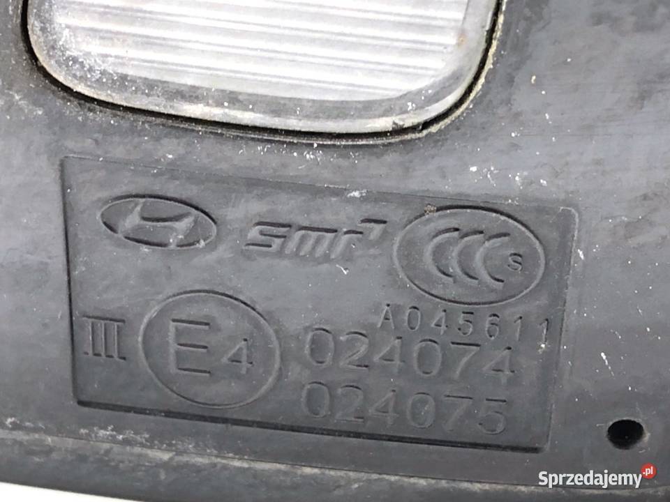 LUSTERKO PRAWY HYUNDAI SANTA FE III SUV Titanium