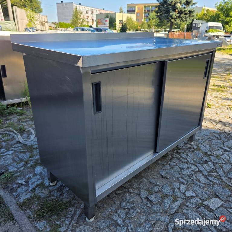 Stół Gastro Z Drzwiami Szafka 1206085 M1819 N Nowe Skalmierzyce