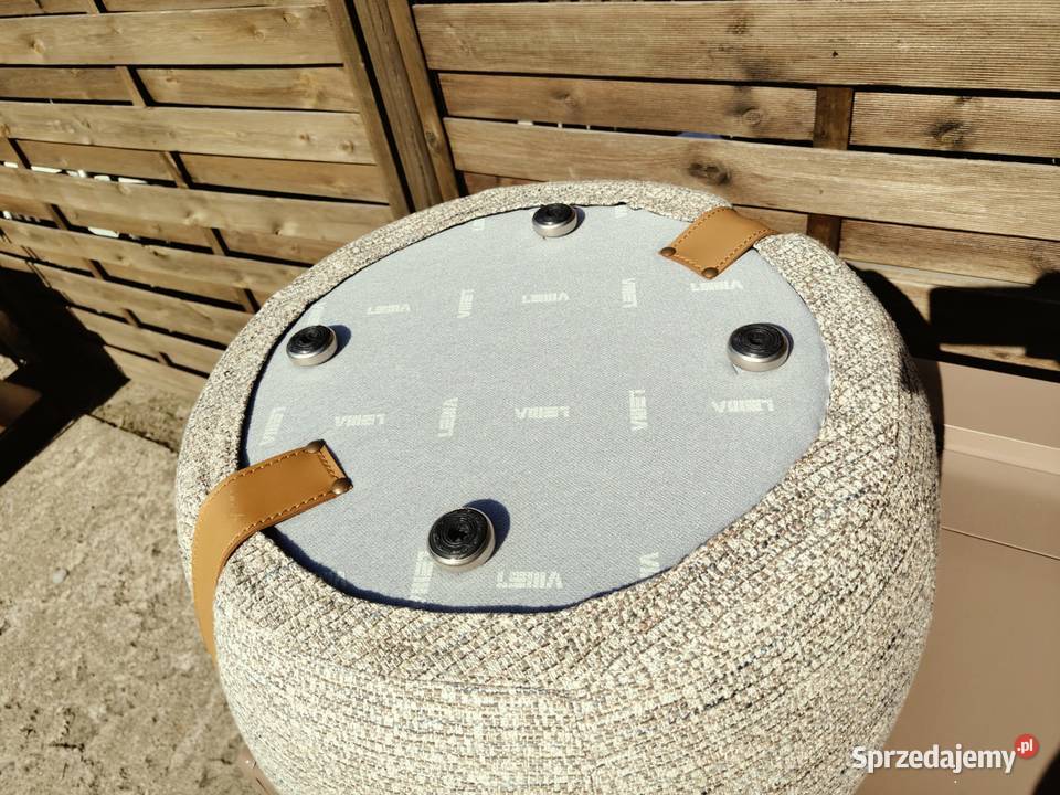 Pufa LEMA Pouf Notch podnóżek puf Warszawa sprzedam