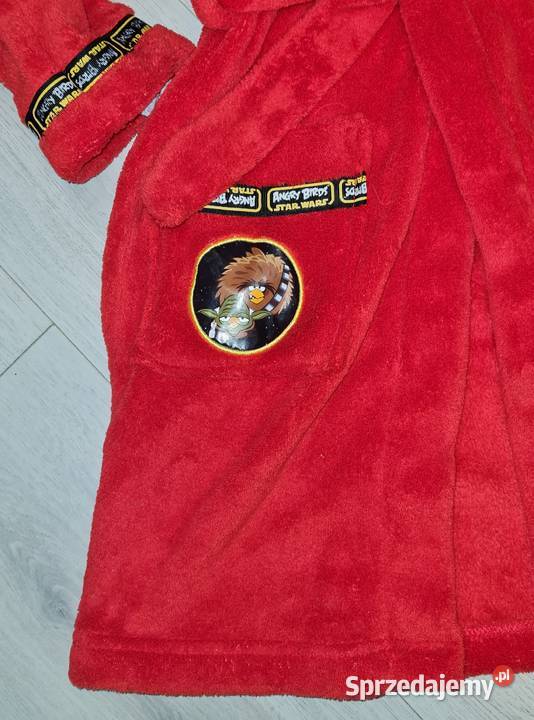 Szlafrok szlafroczek Angry Birds plus maskotki Łódź sprzedam
