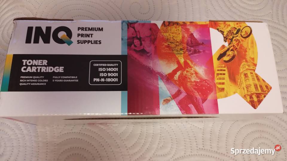 Nowy tusz toner do drukarki HP Łacha