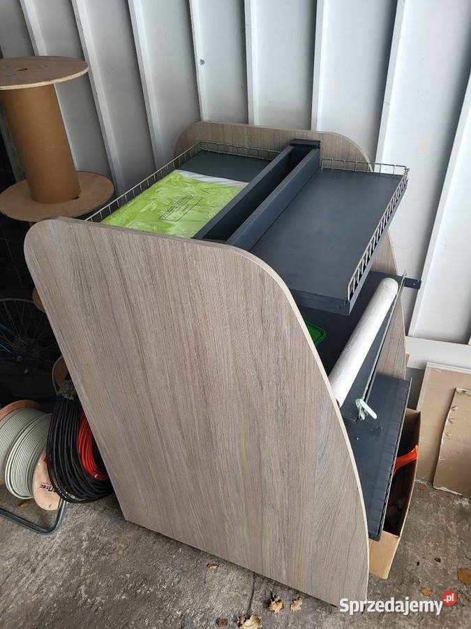 Regał sklepowy ekspozycyjny z półkami solidny Ruda Śląska