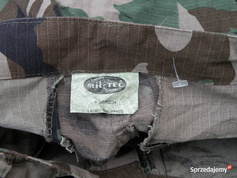 Spodnie BDU woodland MILTEC womens xs34 cotton dolnośląskie Wrocław sprzedam