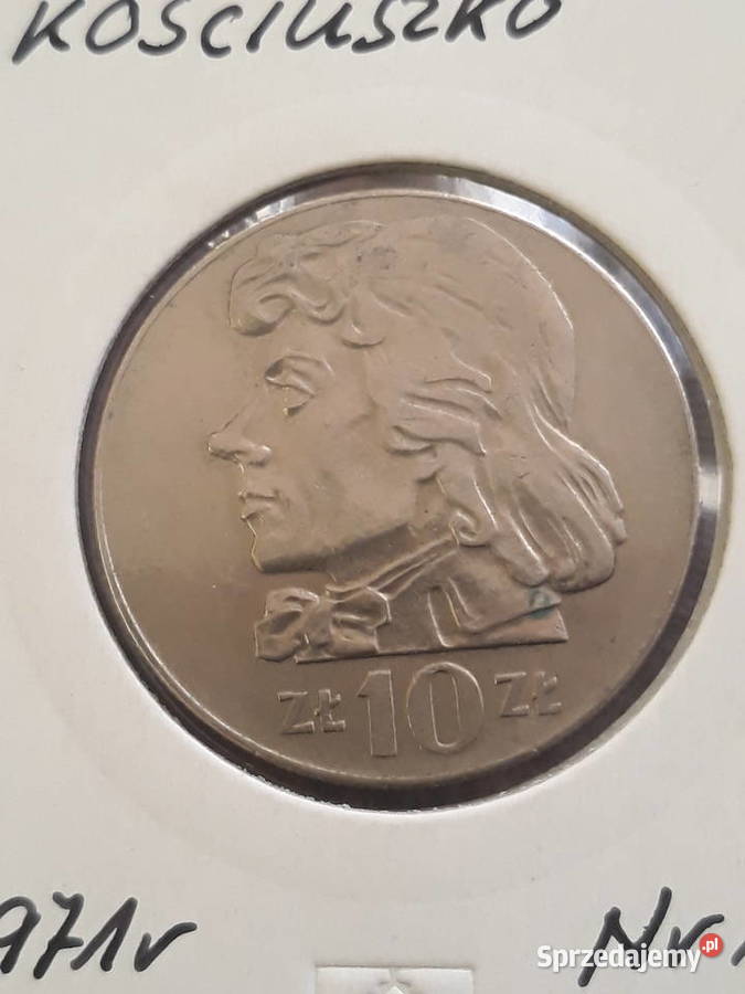 10 T Kościuszko 1971 r 1 Mennicze wielkopolskie Konin