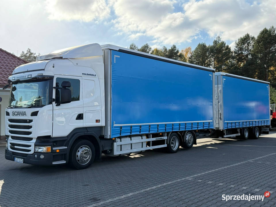 Scania R410 bez EGR Zabudowy Wecon 120m Dach centralny zamek Widełki
