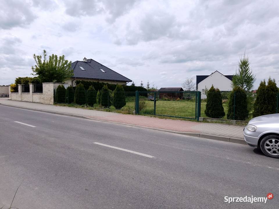 Działka budowlana w Bieruniu Kościelna 1079m2 prąd Bieruń