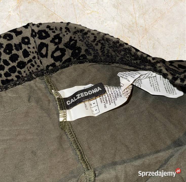 Legginsy w zwierzęcy wzór Calzedonia XSS kolorowy Kielce